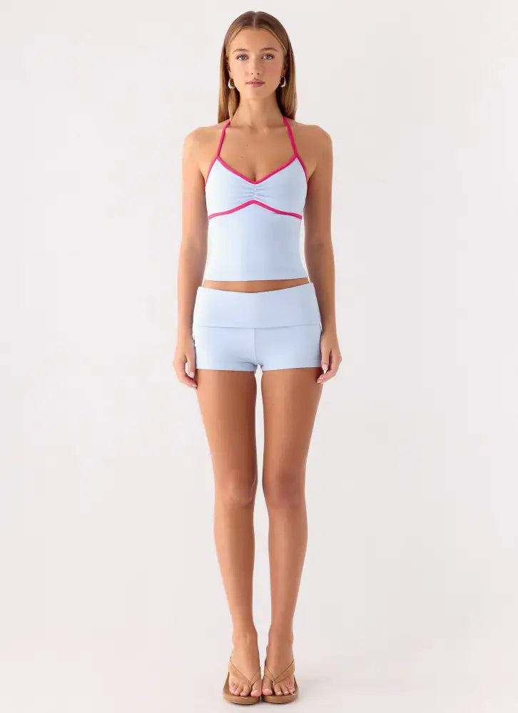 Solaryn Low Rise Shorts - Blue
