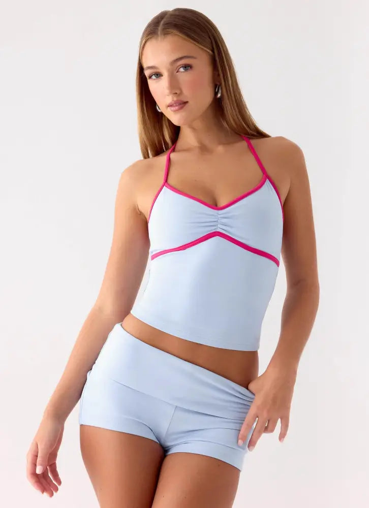 Solaryn Low Rise Shorts - Blue
