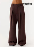 Sora Low Rise Pant - Dark Chocolate