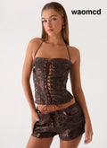Sozzani Top - Chocolate